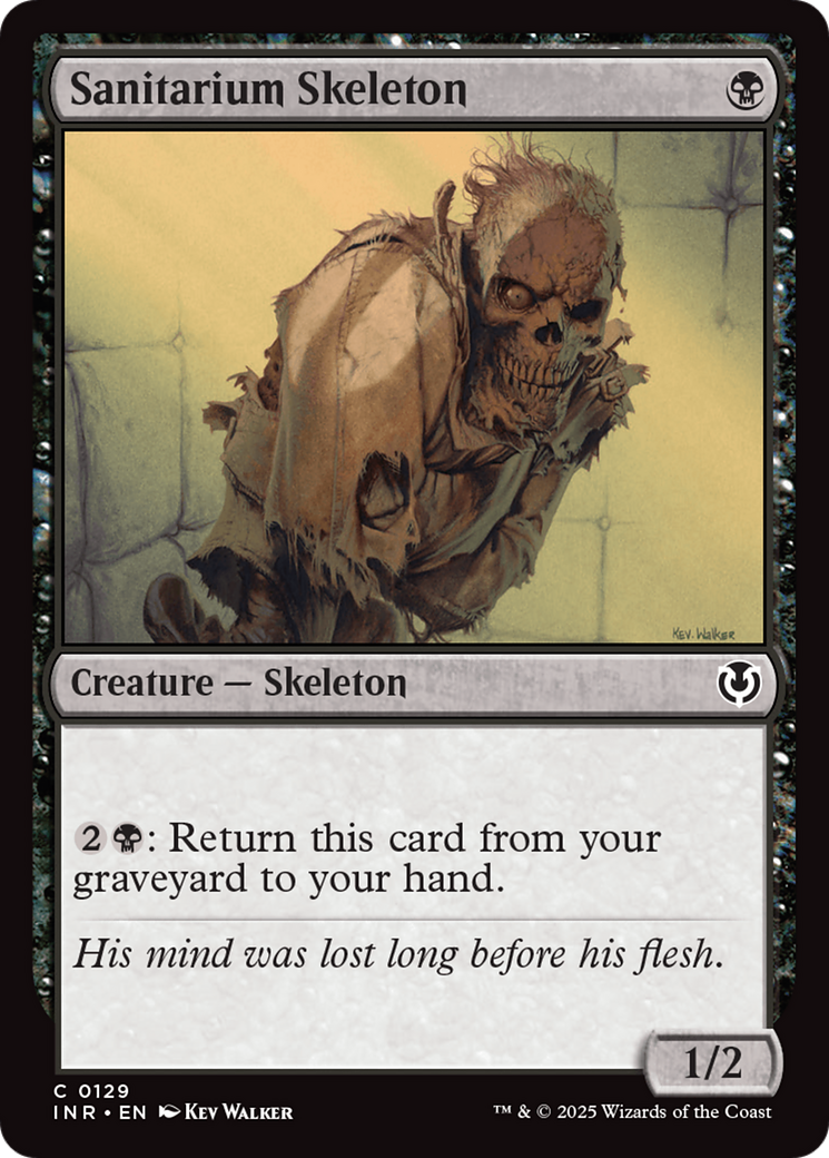 Sanitarium Skeleton [Innistrad Remastered] | Rook's Games and More