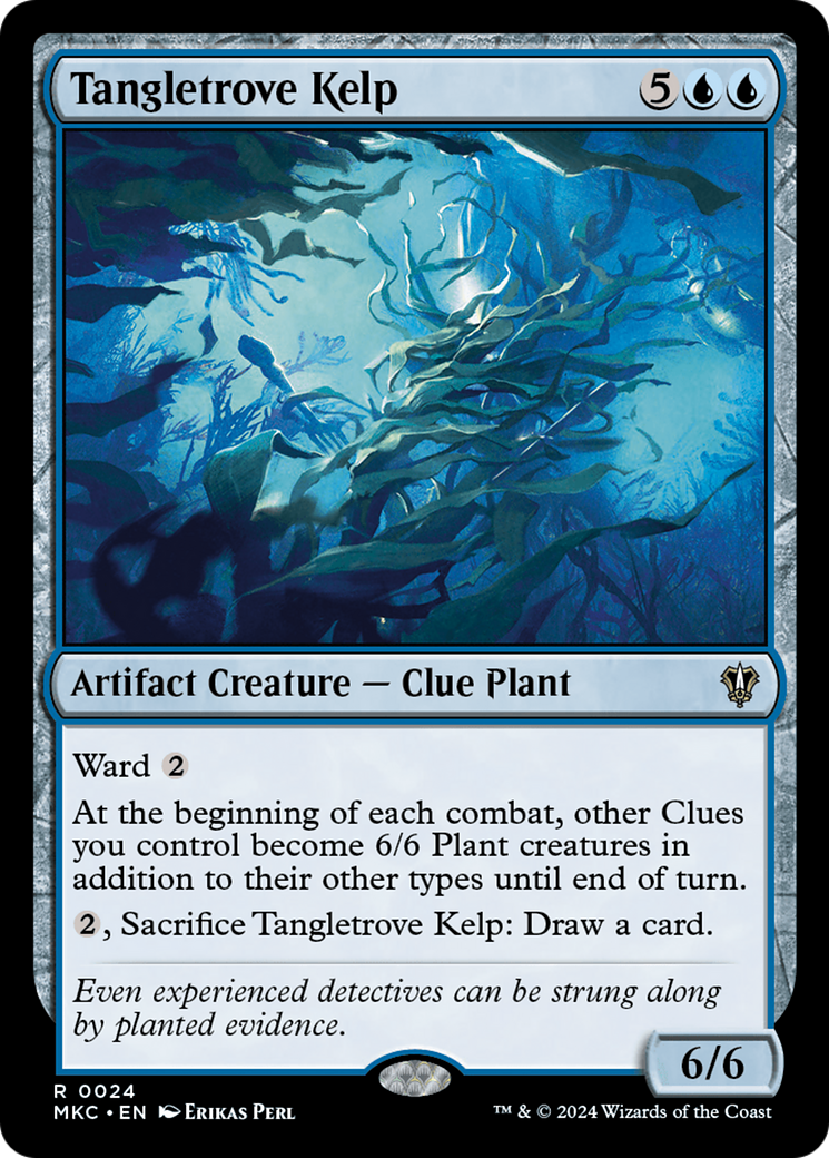 Tangletrove Kelp [Murders at Karlov Manor Commander] | Rook's Games and More