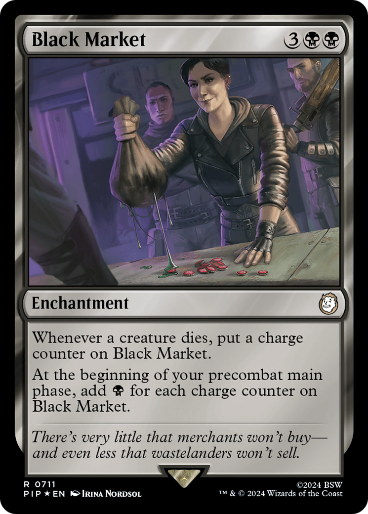 Black Market (Surge Foil) [Fallout] | Rook's Games and More