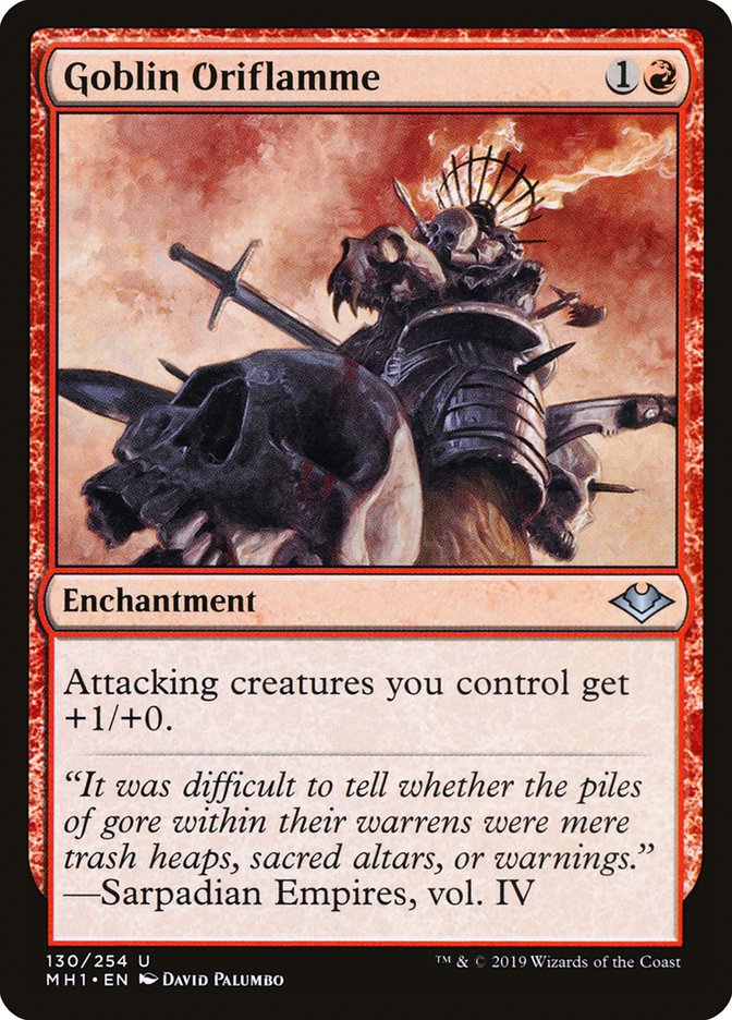 Goblin Oriflamme [Modern Horizons] | Rook's Games and More