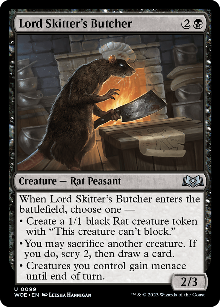 Lord Skitter's Butcher [Wilds of Eldraine] | Rook's Games and More