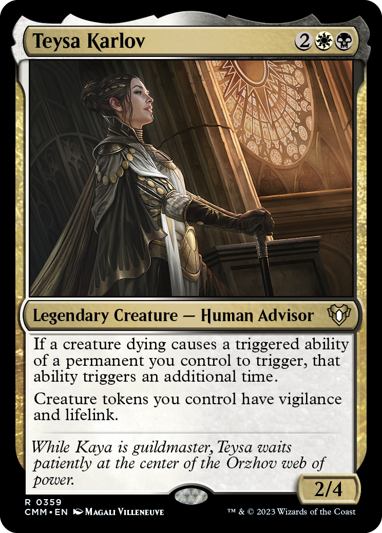 Teysa Karlov [Commander Masters] | Rook's Games and More