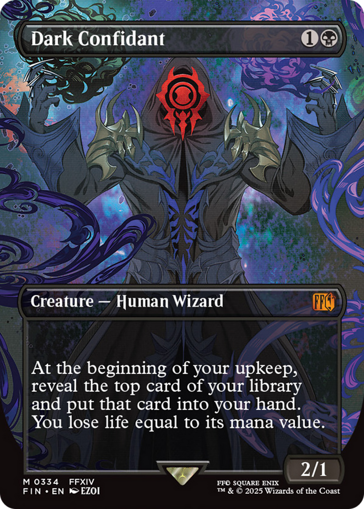 Dark Confidant (Borderless) [FINAL FANTASY] | Rook's Games and More