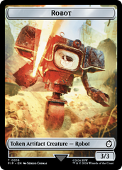 Junk // Robot Double-Sided Token [Fallout Tokens] | Rook's Games and More