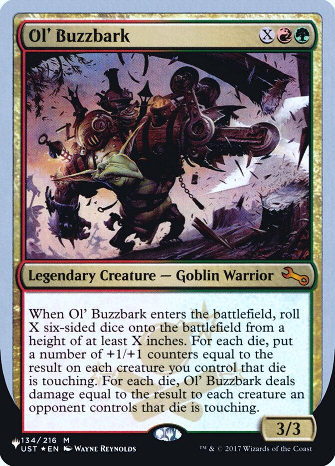 Ol' Buzzbark (Unfinity Foil Edition) [The List] | Rook's Games and More