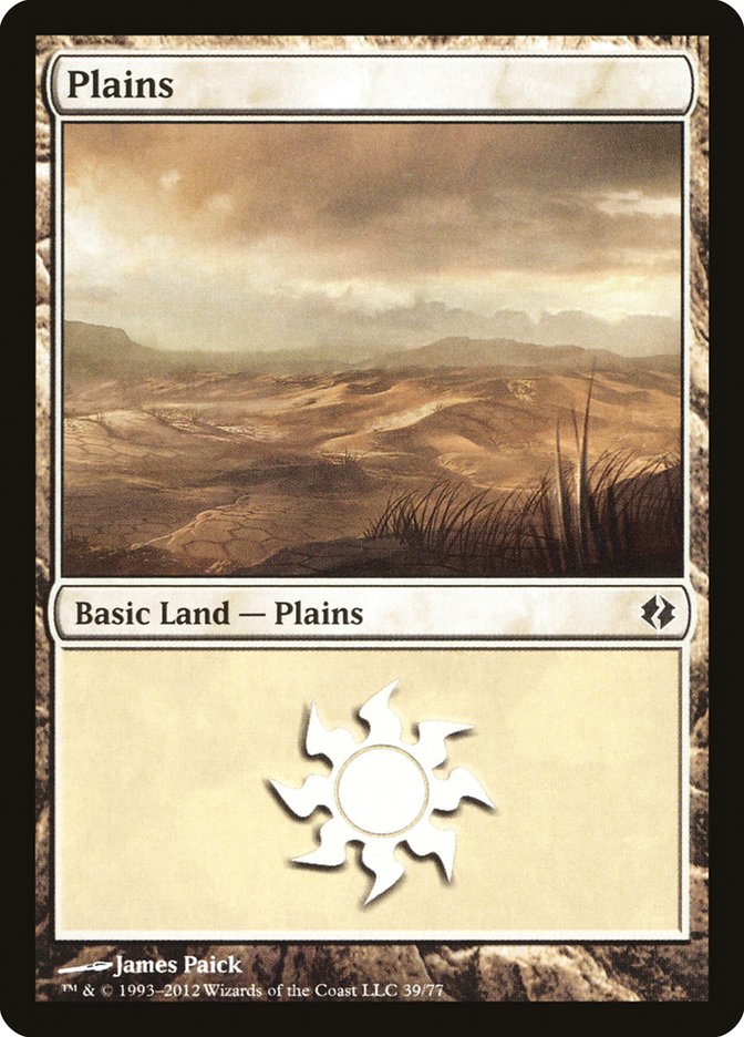 Plains (39) [Duel Decks: Venser vs. Koth] | Rook's Games and More