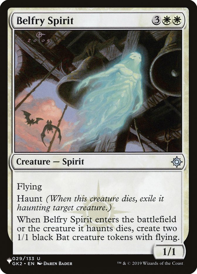 Belfry Spirit [The List] | Rook's Games and More