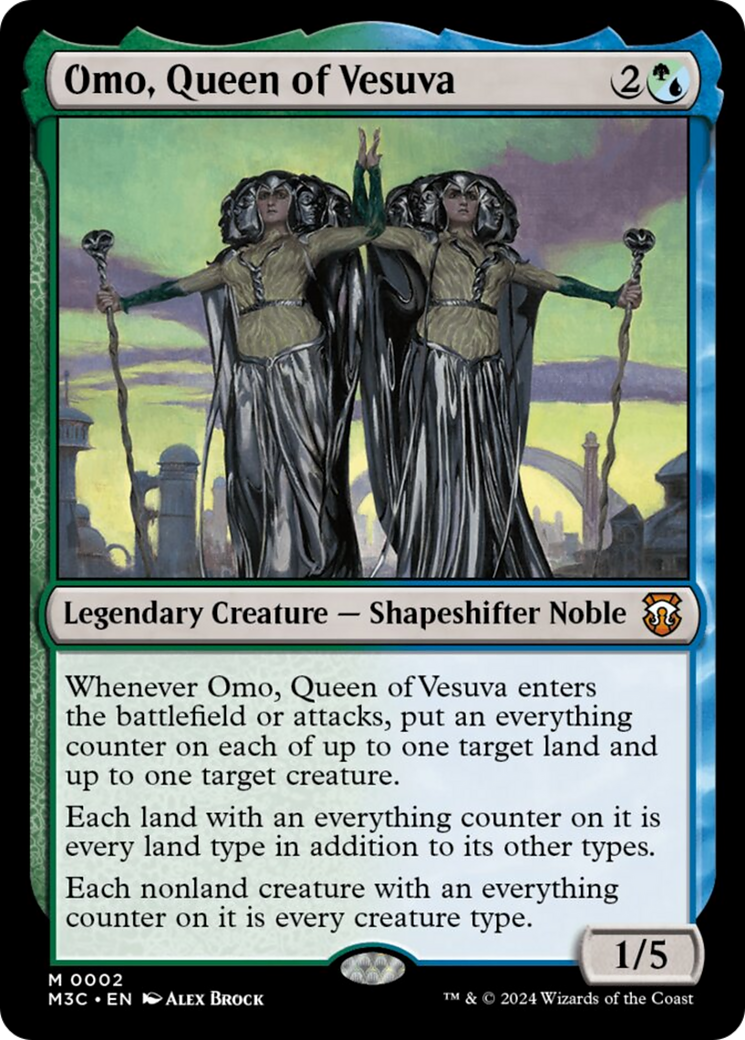 Omo, Queen of Vesuva [Modern Horizons 3 Commander] | Rook's Games and More
