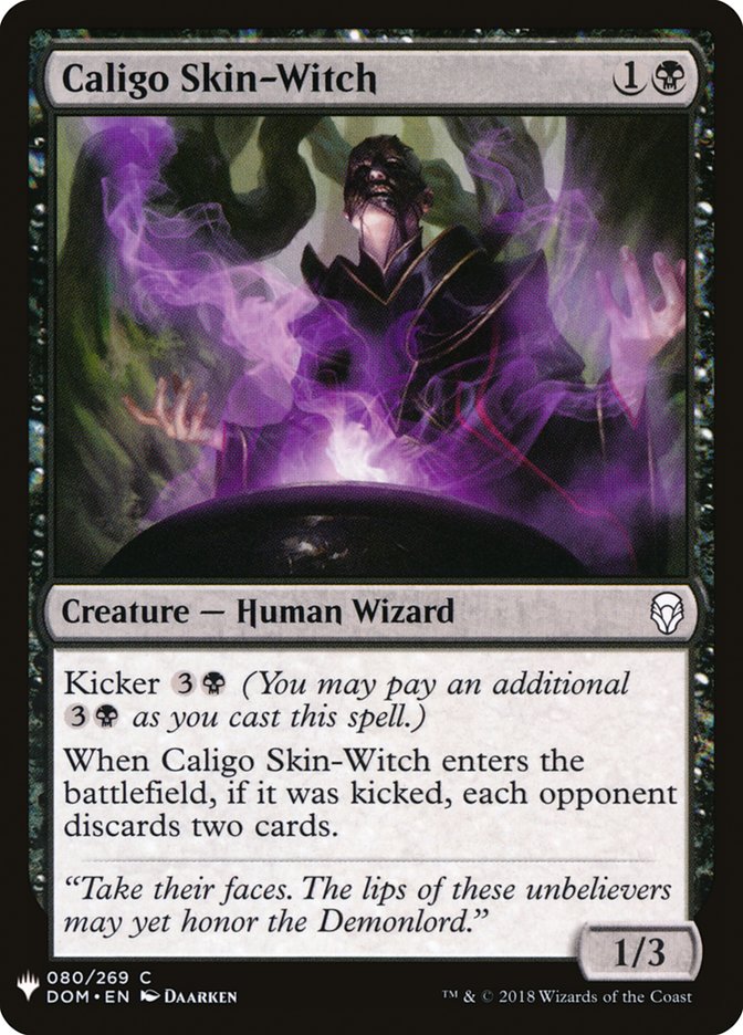 Caligo Skin-Witch [Mystery Booster] | Rook's Games and More