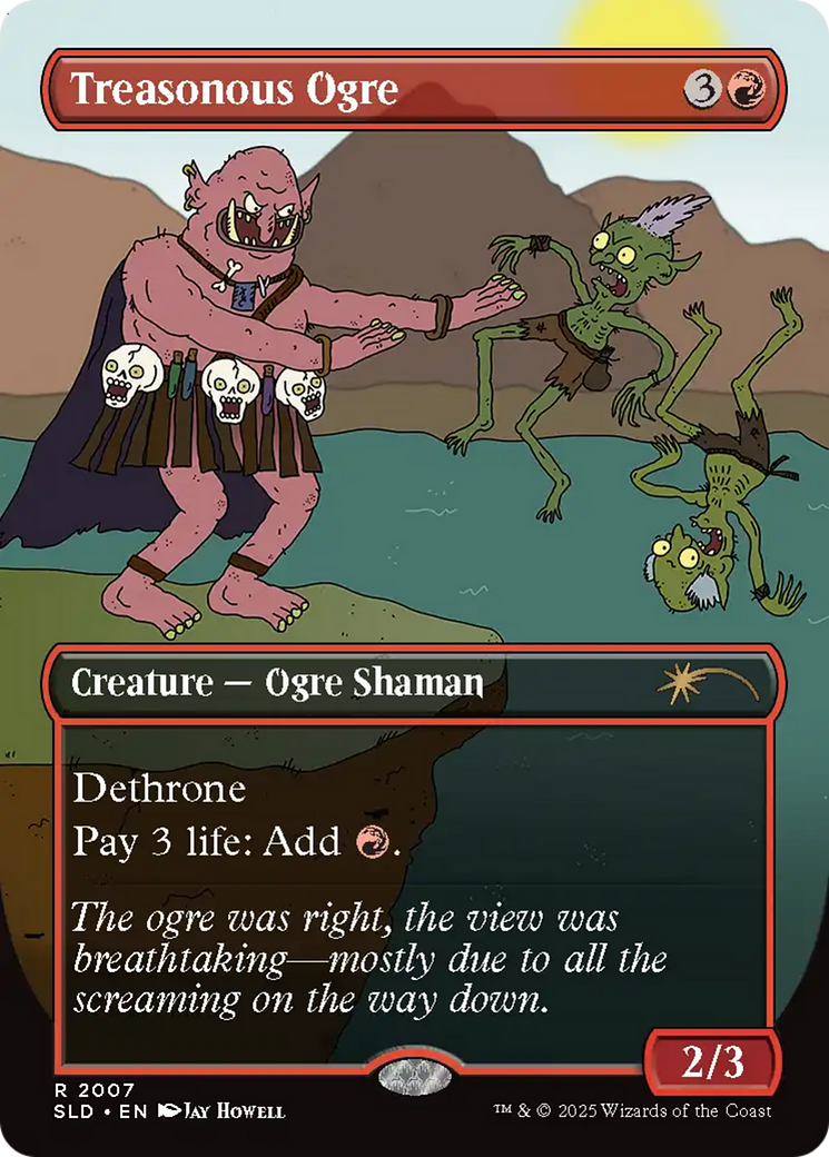 Treasonous Ogre [Secret Lair Drop Series] | Rook's Games and More