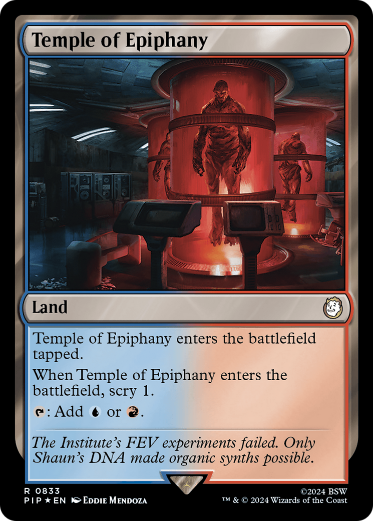 Temple of Epiphany (Surge Foil) [Fallout] | Rook's Games and More