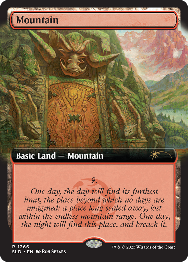 Mountain (1366) [Secret Lair Drop Series] | Rook's Games and More