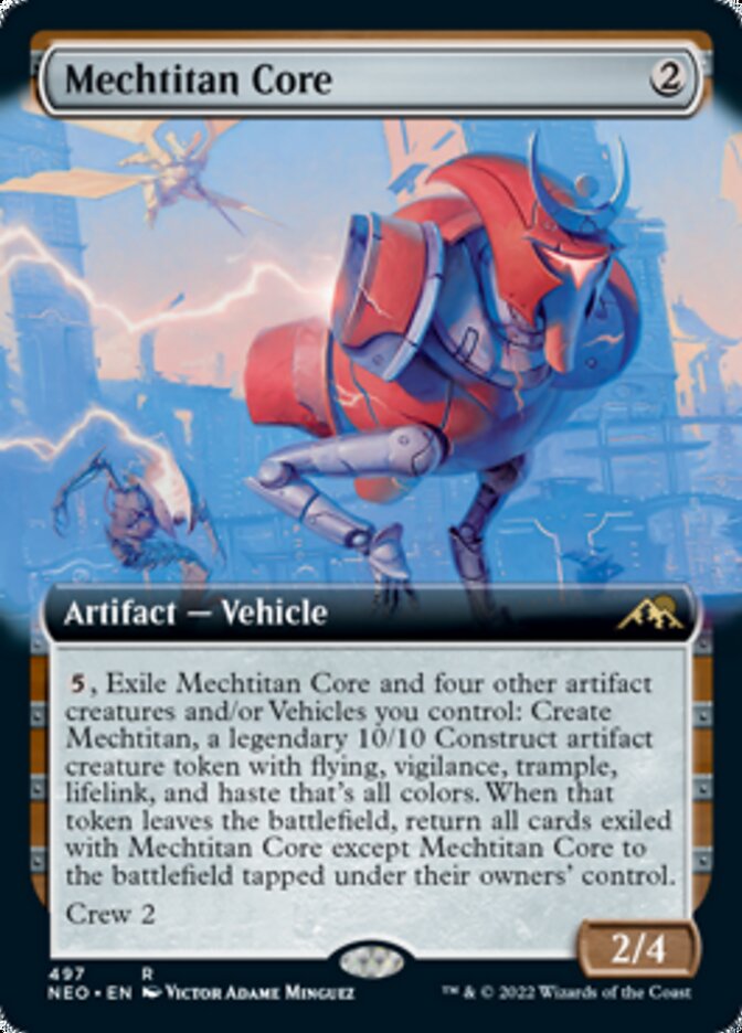 Mechtitan Core (Extended Art) [Kamigawa: Neon Dynasty] | Rook's Games and More