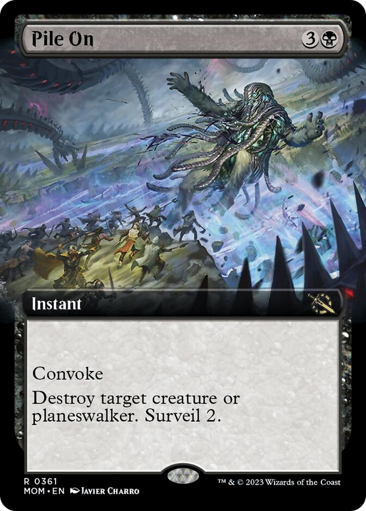 Pile On (Extended Art) [March of the Machine] | Rook's Games and More