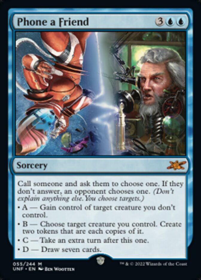 Phone a Friend [Unfinity] | Rook's Games and More