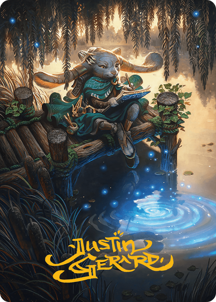 Tamiyo, Field Researcher Art Card (Gold-Stamped Signature) [Bloomburrow Art Series] | Rook's Games and More