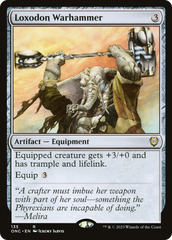 Loxodon Warhammer [Phyrexia: All Will Be One Commander] | Rook's Games and More