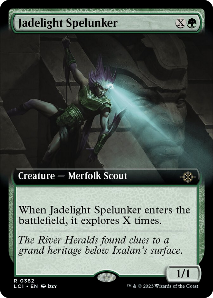 Jadelight Spelunker (Extended Art) [The Lost Caverns of Ixalan] | Rook's Games and More