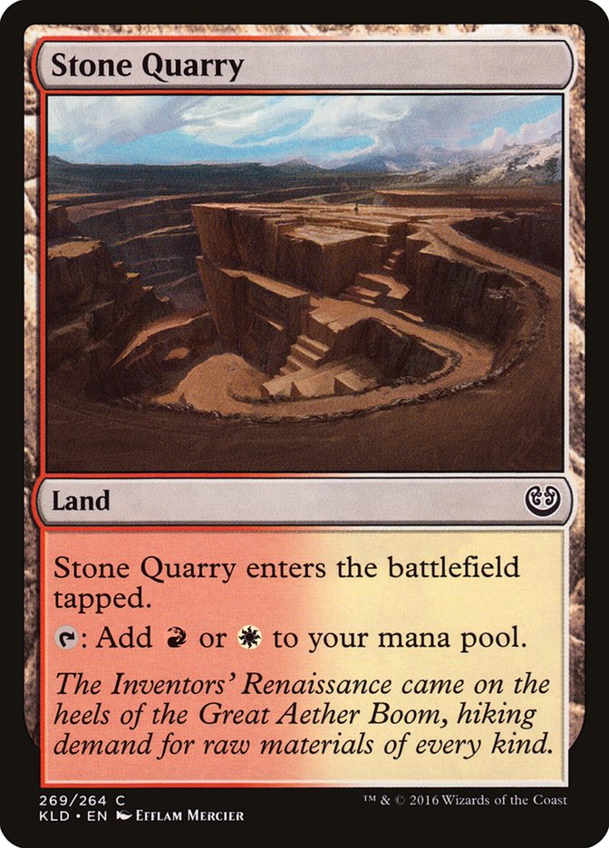 Stone Quarry [Kaladesh] | Rook's Games and More
