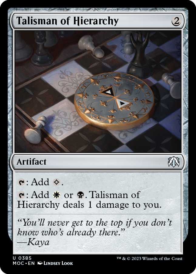 Talisman of Hierarchy [March of the Machine Commander] | Rook's Games and More