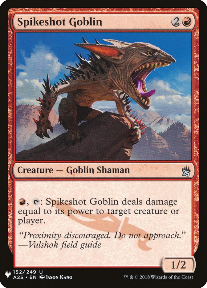 Spikeshot Goblin [Mystery Booster] | Rook's Games and More