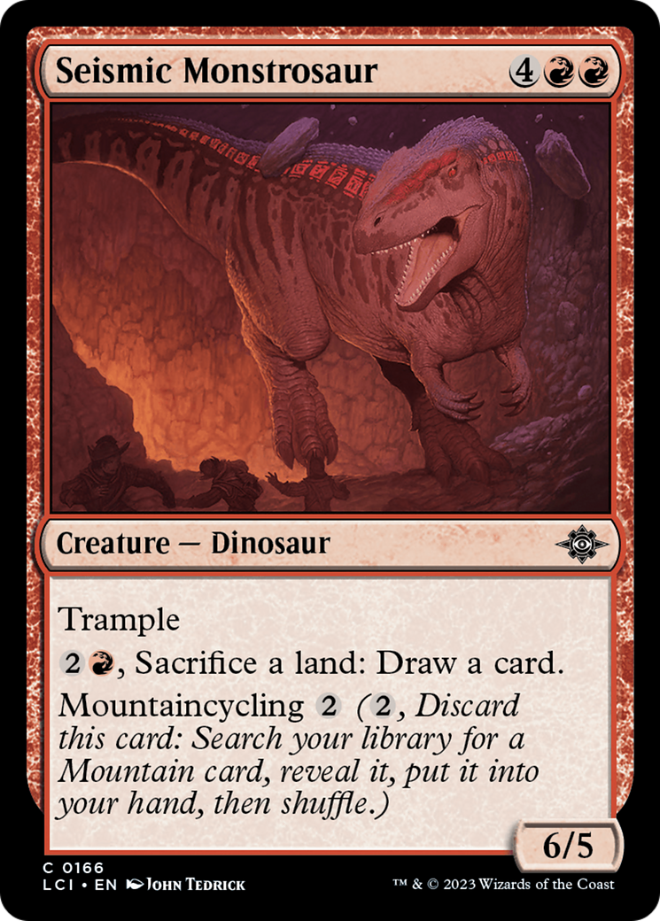 Seismic Monstrosaur [The Lost Caverns of Ixalan] | Rook's Games and More