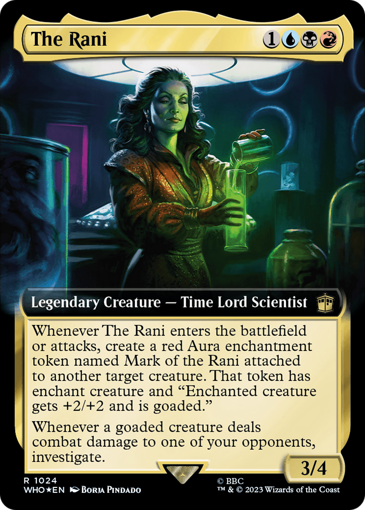 The Rani (Extended Art) (Surge Foil) [Doctor Who] | Rook's Games and More