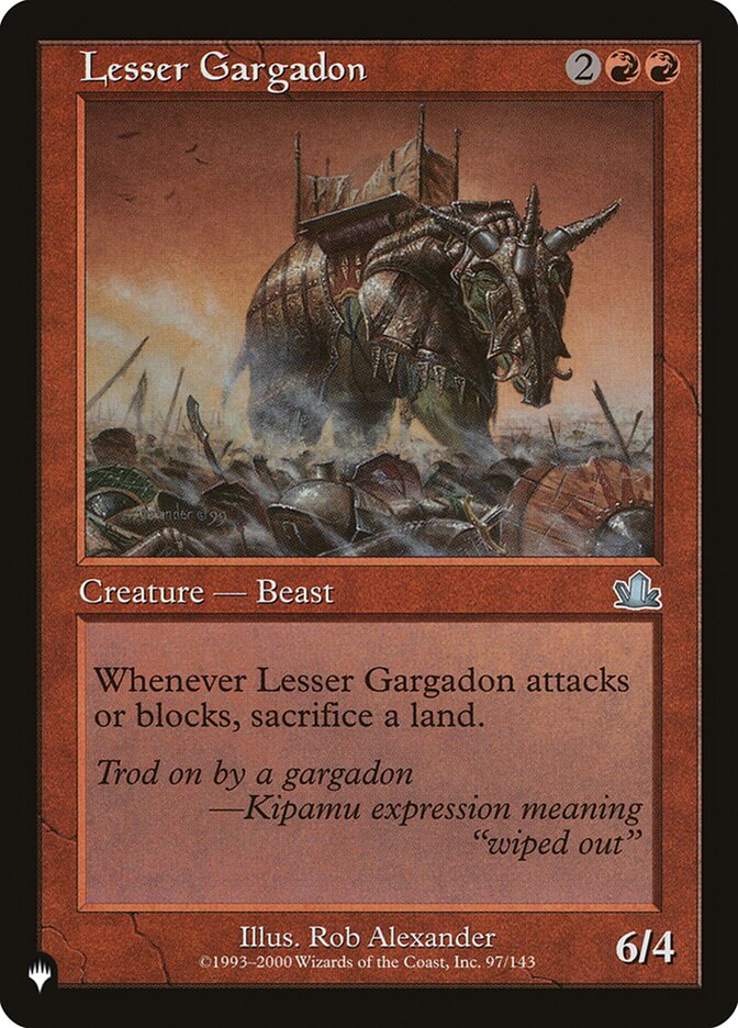 Lesser Gargadon [The List] | Rook's Games and More