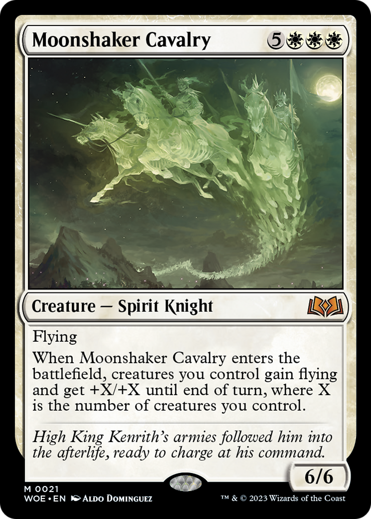 Moonshaker Cavalry [Wilds of Eldraine] | Rook's Games and More