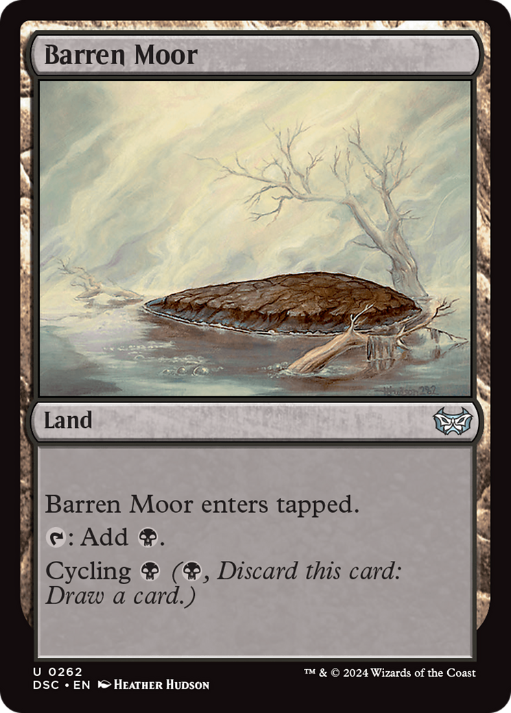 Barren Moor [Duskmourn: House of Horror Commander] | Rook's Games and More