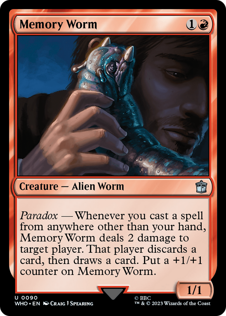 Memory Worm [Doctor Who] | Rook's Games and More