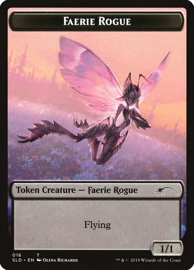 Faerie Rogue Token (016) [Secret Lair Drop Series] | Rook's Games and More