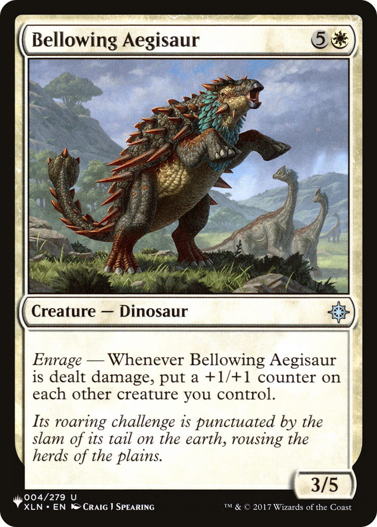 Bellowing Aegisaur [The List Reprints] | Rook's Games and More