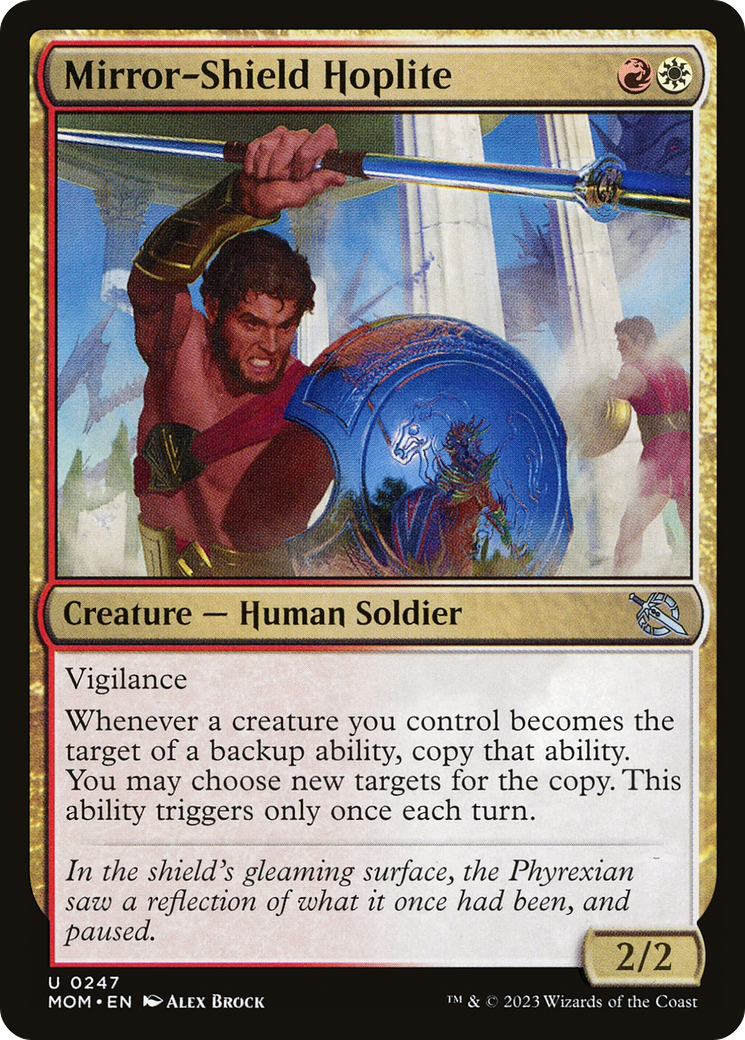 Mirror-Shield Hoplite [March of the Machine] | Rook's Games and More