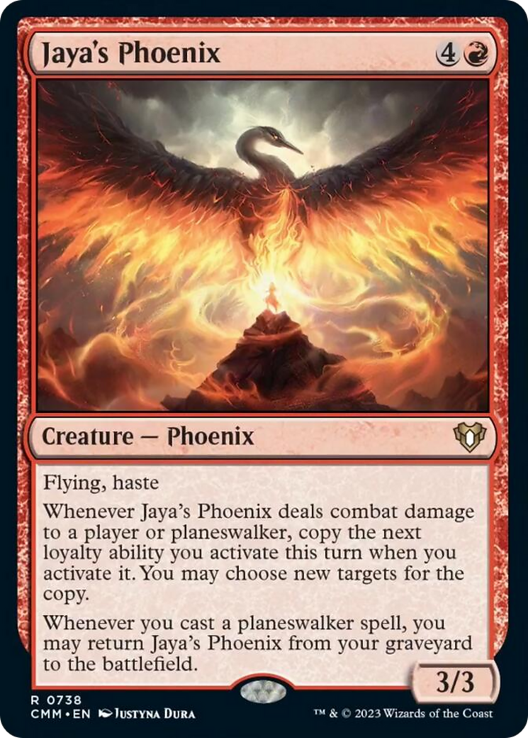 Jaya's Phoenix [Commander Masters] | Rook's Games and More