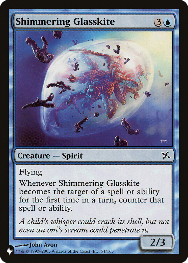 Shimmering Glasskite [The List Reprints] | Rook's Games and More