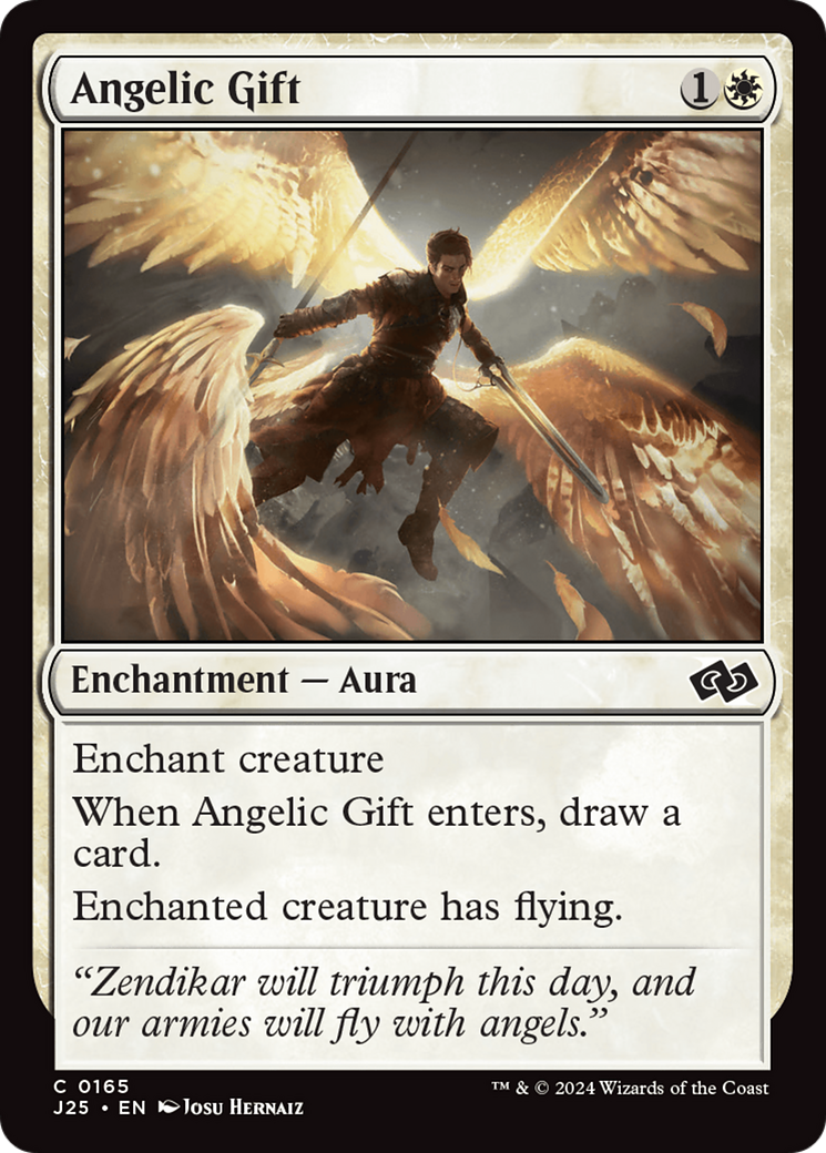 Angelic Gift [Foundations Jumpstart] | Rook's Games and More