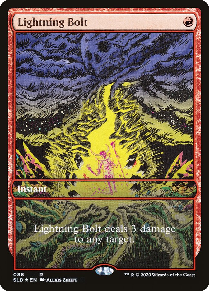 Lightning Bolt (086) [Secret Lair Drop Series] | Rook's Games and More