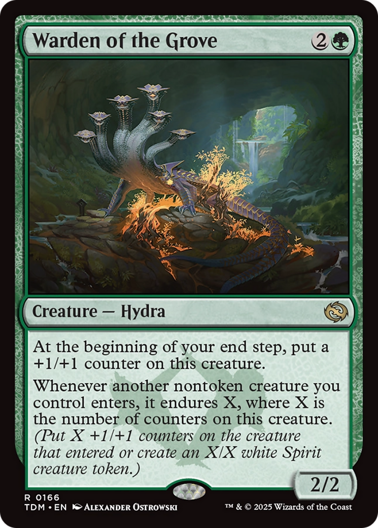 Warden of the Grove [Tarkir: Dragonstorm] | Rook's Games and More