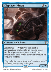 Displacer Kitten (White Border) [Mystery Booster 2] | Rook's Games and More