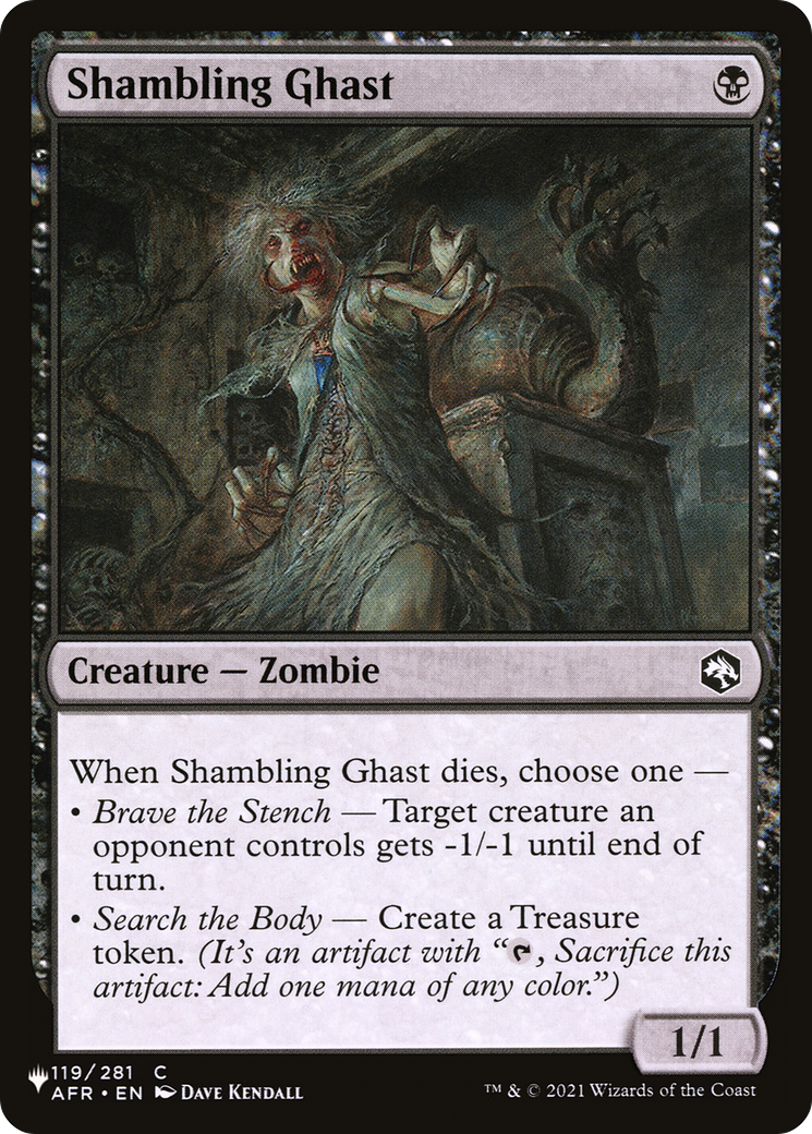 Shambling Ghast [The List] | Rook's Games and More