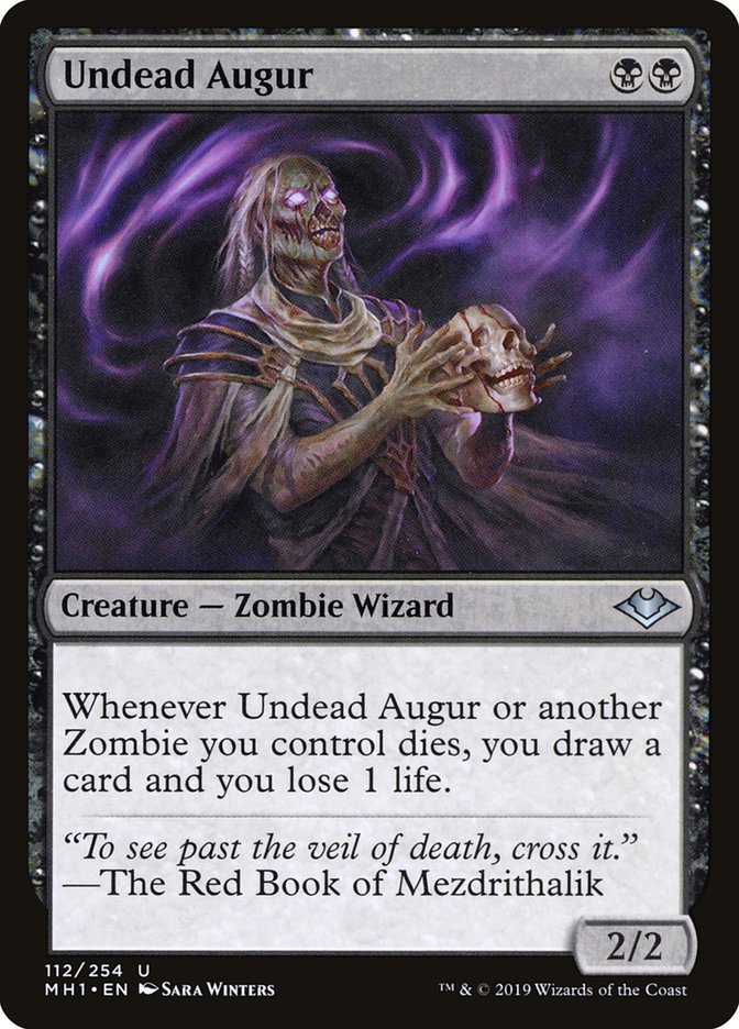 Undead Augur [Modern Horizons] | Rook's Games and More