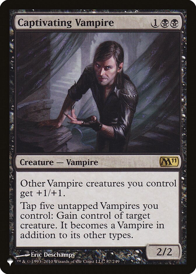 Captivating Vampire [The List] | Rook's Games and More