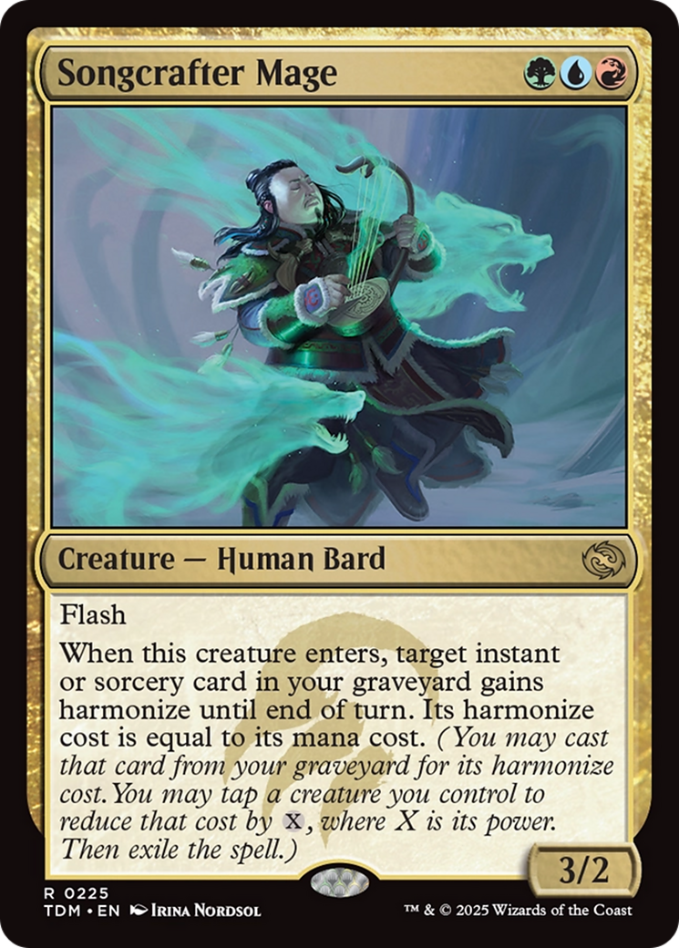 Songcrafter Mage [Tarkir: Dragonstorm] | Rook's Games and More