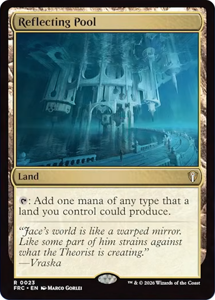 Reflecting Pool [Reality Fracture Commander] | Rook's Games and More