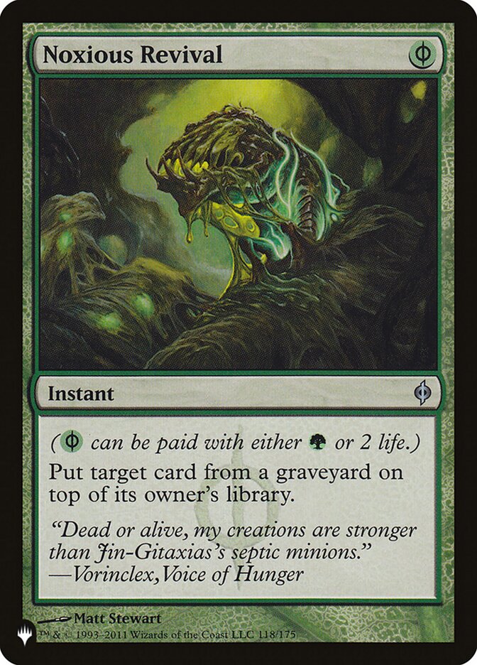 Noxious Revival [The List] | Rook's Games and More