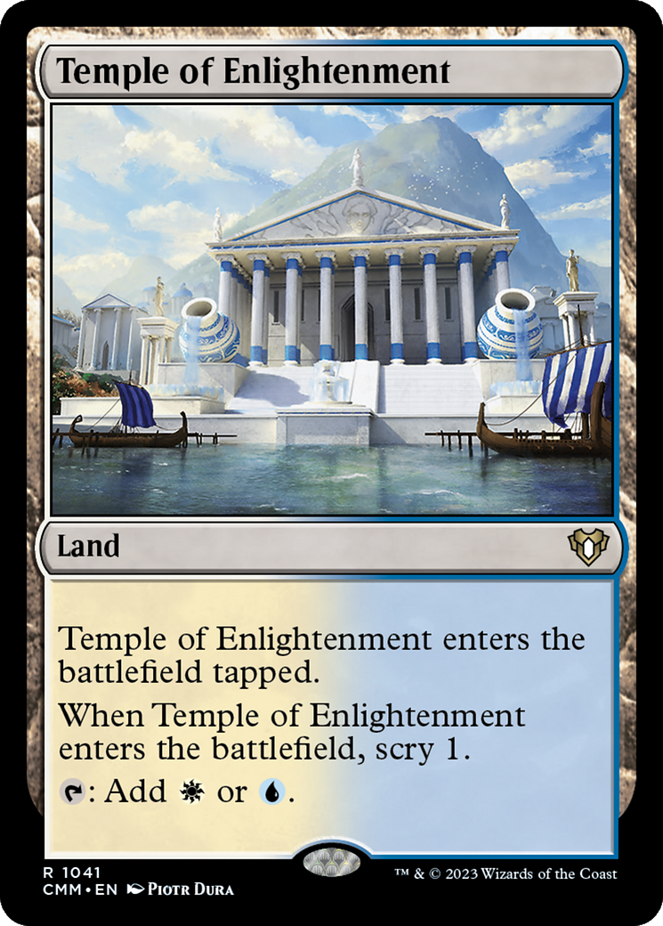 Temple of Enlightenment [Commander Masters] | Rook's Games and More