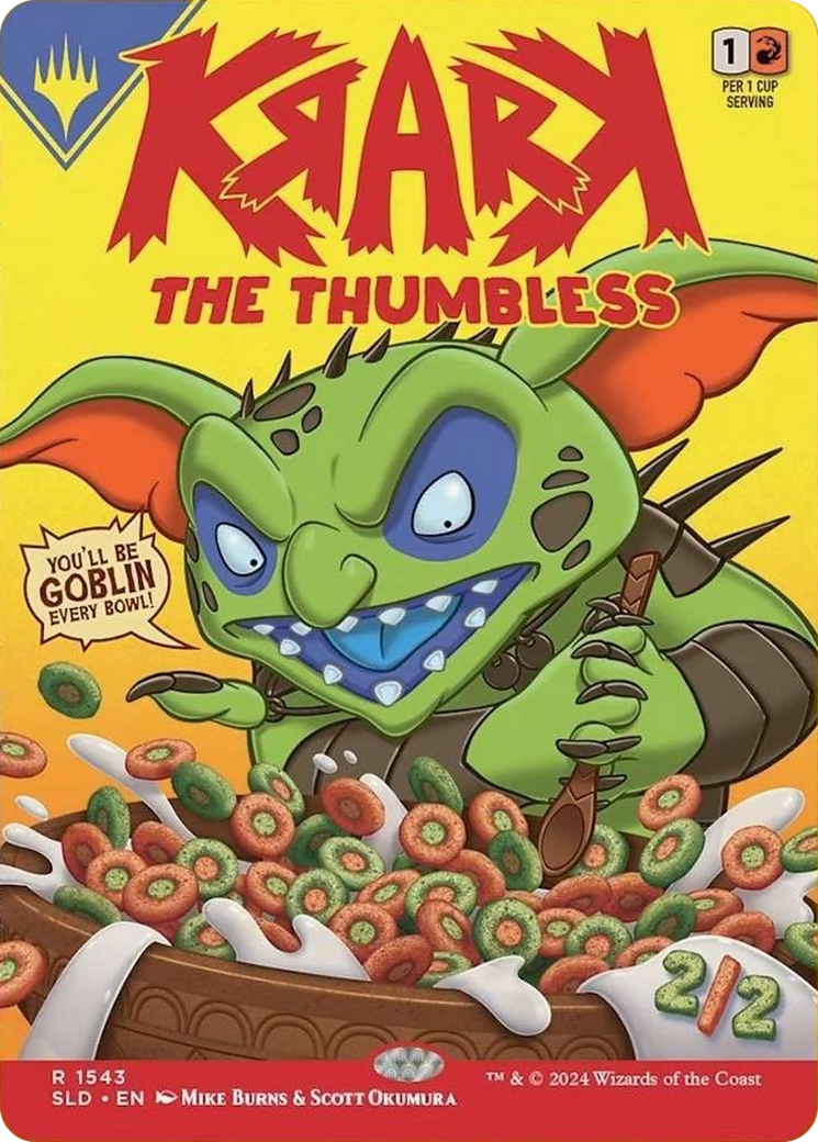 Krark, the Thumbless (Rainbow Foil) [Secret Lair Drop Series] | Rook's Games and More