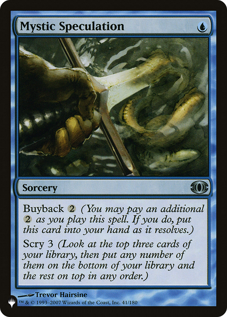 Mystic Speculation [The List] | Rook's Games and More