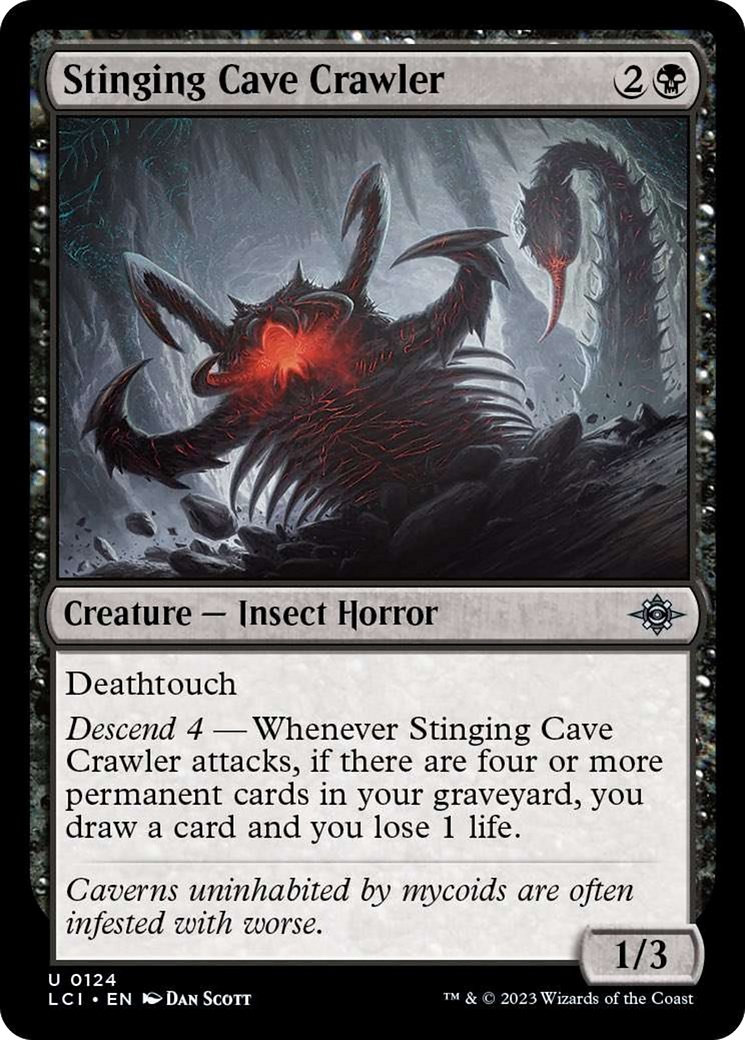 Stinging Cave Crawler [The Lost Caverns of Ixalan] | Rook's Games and More